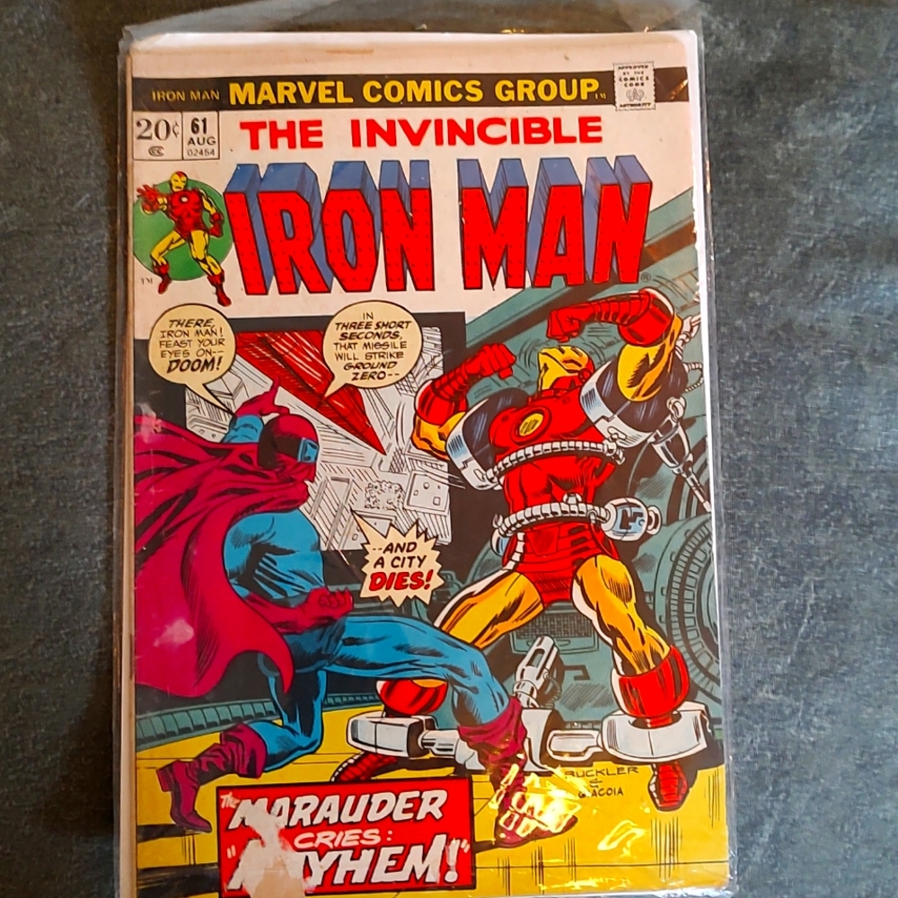 The Invincible Iron Man VS Marauder
